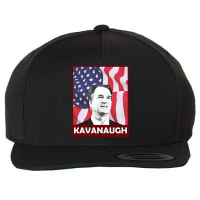 Kavanaugh American Flag Wool Snapback Cap