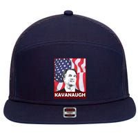 Kavanaugh American Flag 7 Panel Mesh Trucker Snapback Hat