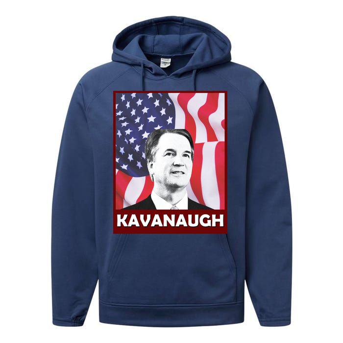 Kavanaugh American Flag Performance Fleece Hoodie