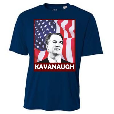 Kavanaugh American Flag Cooling Performance Crew T-Shirt