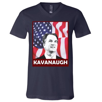 Kavanaugh American Flag V-Neck T-Shirt