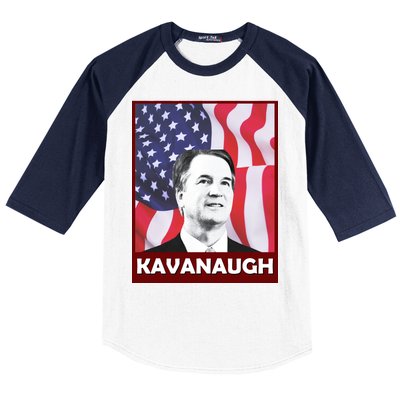 Kavanaugh American Flag Baseball Sleeve Shirt