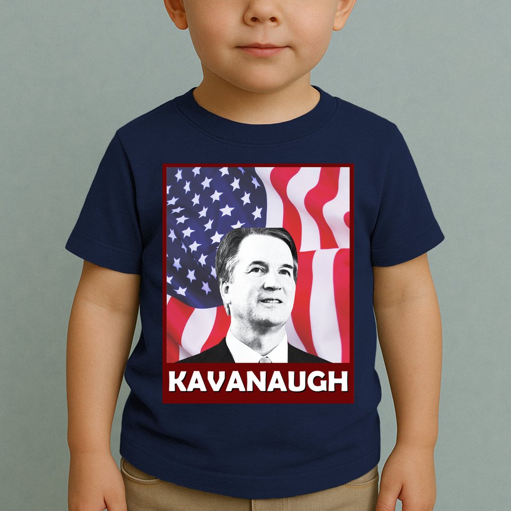 Kavanaugh American Flag Toddler T-Shirt