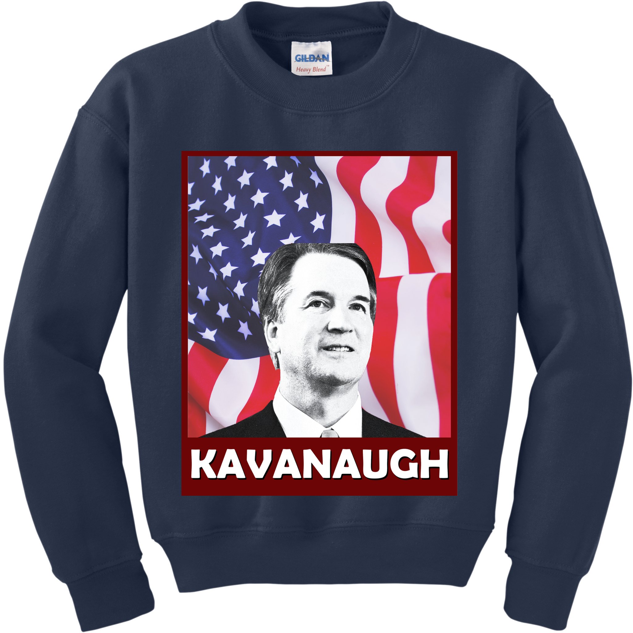 Kavanaugh American Flag Kids Sweatshirt