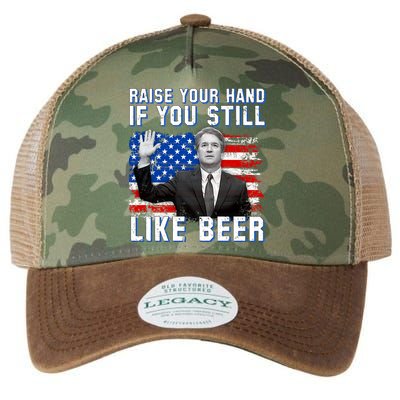 Kavanaugh Still Like Beer American Flag Legacy Tie Dye Trucker Hat