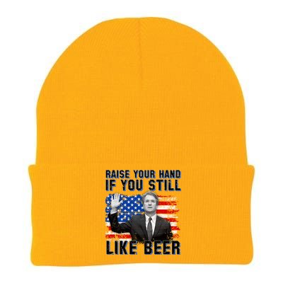 Kavanaugh Still Like Beer American Flag Knit Cap Winter Beanie