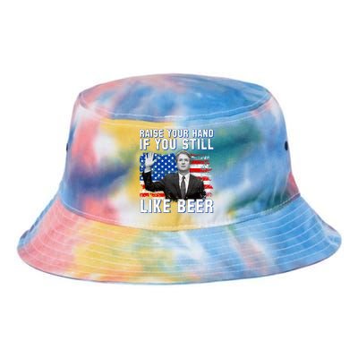 Kavanaugh Still Like Beer American Flag Tie Dye Newport Bucket Hat