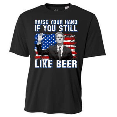 Kavanaugh Still Like Beer American Flag Cooling Performance Crew T-Shirt