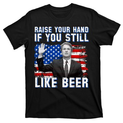 Kavanaugh Still Like Beer American Flag T-Shirt