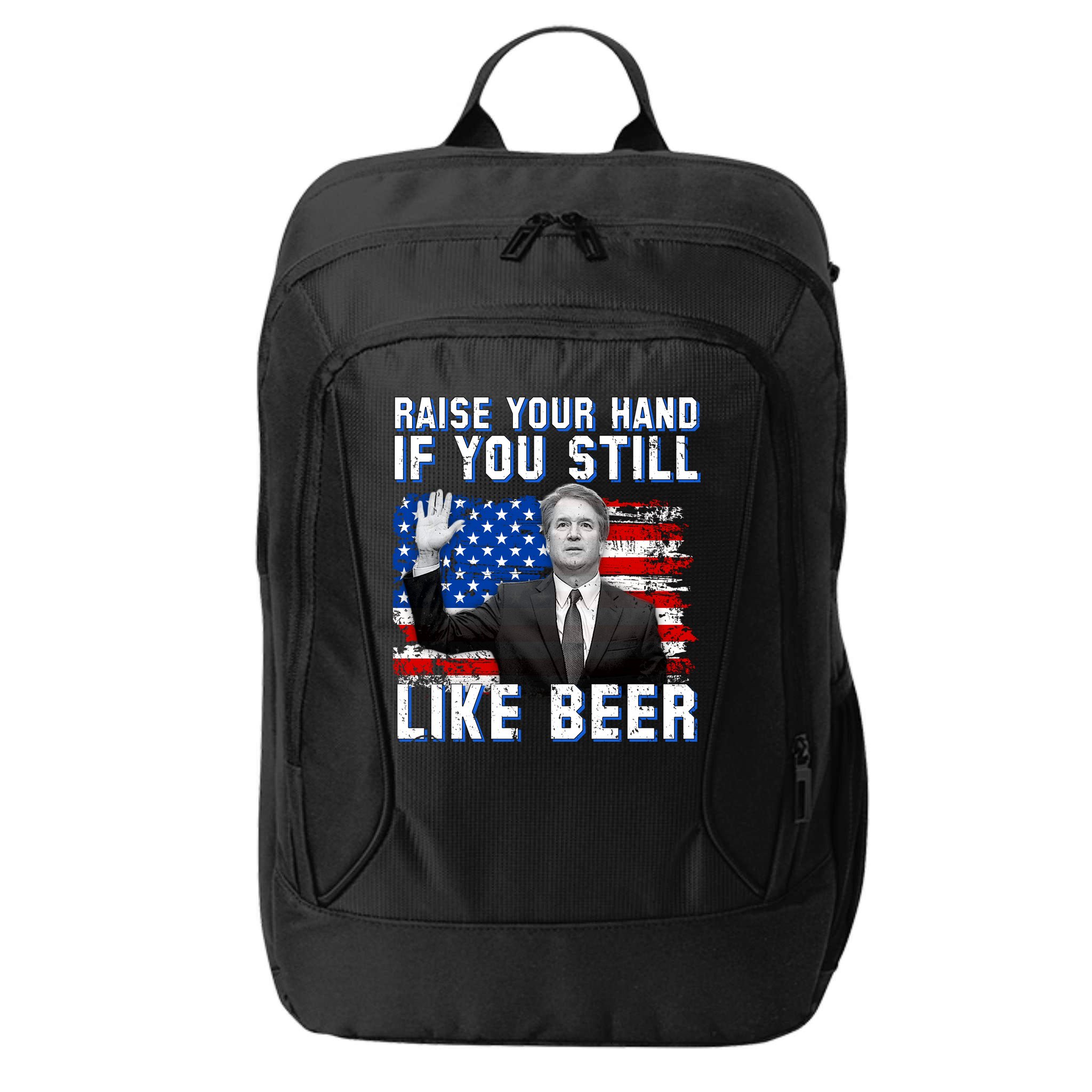 Kavanaugh Still Like Beer American Flag City Backpack