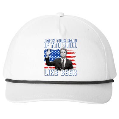 Kavanaugh Still Like Beer American Flag Snapback Five-Panel Rope Hat