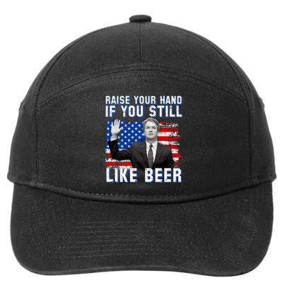 Kavanaugh Still Like Beer American Flag 7-Panel Snapback Hat