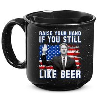 Kavanaugh Still Like Beer American Flag 15oz Campfire Ceramic Mug