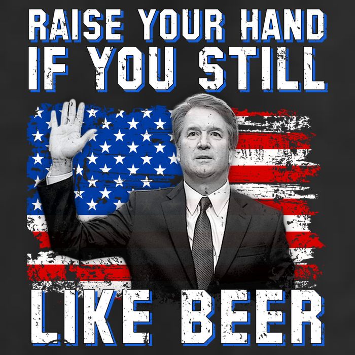Kavanaugh Still Like Beer American Flag 15oz Campfire Ceramic Mug