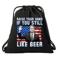 Kavanaugh Still Like Beer American Flag Drawstring Bag