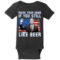 Kavanaugh Still Like Beer American Flag Baby Bodysuit