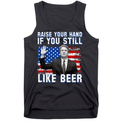 Kavanaugh Still Like Beer American Flag Tank Top