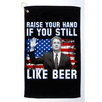 Kavanaugh Still Like Beer American Flag Golf Towel