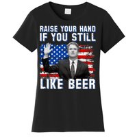 Kavanaugh Still Like Beer American Flag Women's T-Shirt