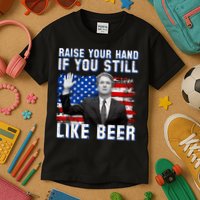 Kavanaugh Still Like Beer American Flag Kids T-Shirt