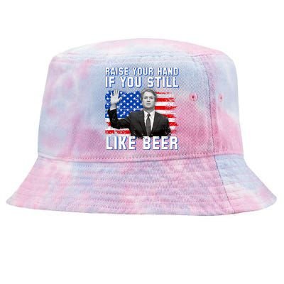 Kavanaugh Still Like Beer American Flag Tie-Dyed Bucket Hat