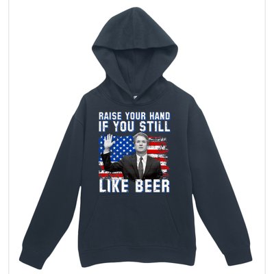 Kavanaugh Still Like Beer American Flag Urban Pullover Hoodie