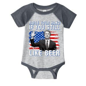 Kavanaugh Still Like Beer American Flag Infant Baby Jersey Bodysuit