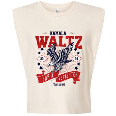 Kamala And Walz For A Brighter Tomorrow 2024 Boho Garment-Dyed Women's Muscle Tee