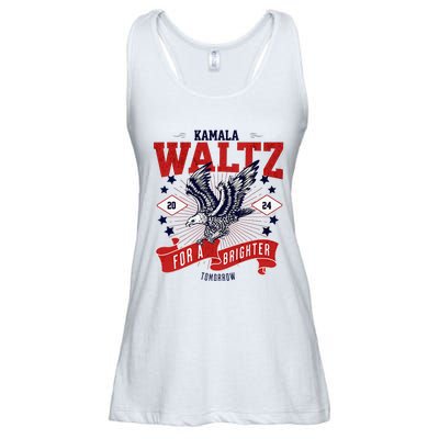 Kamala And Walz For A Brighter Tomorrow 2024 Boho Ladies Essential Flowy Tank