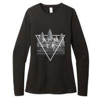 Khmer Angkor Wat Cambodian Womens CVC Long Sleeve Shirt