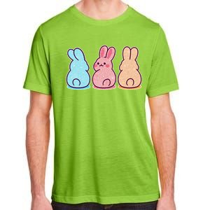 Kawaii Cute Easter Bunny Rabbits Adult ChromaSoft Performance T-Shirt