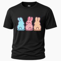 Kawaii Cute Easter Bunny Rabbits Cooling Performance Crew T-Shirt
