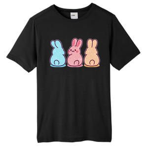 Kawaii Cute Easter Bunny Rabbits Tall Fusion ChromaSoft Performance T-Shirt