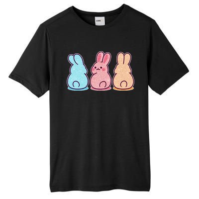 Kawaii Cute Easter Bunny Rabbits Tall Fusion ChromaSoft Performance T-Shirt