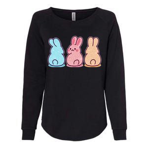 Kawaii Cute Easter Bunny Rabbits Womens California Wash Sweatshirt