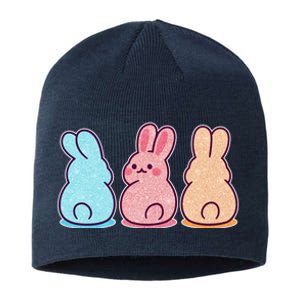 Kawaii Cute Easter Bunny Rabbits Sustainable Beanie