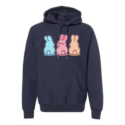 Kawaii Cute Easter Bunny Rabbits Premium Hoodie