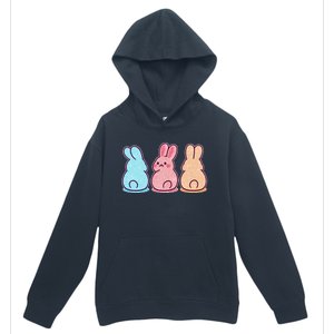 Kawaii Cute Easter Bunny Rabbits Urban Pullover Hoodie