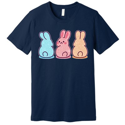 Kawaii Cute Easter Bunny Rabbits Premium T-Shirt