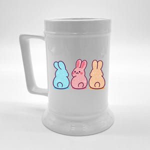 Kawaii Cute Easter Bunny Rabbits Beer Stein