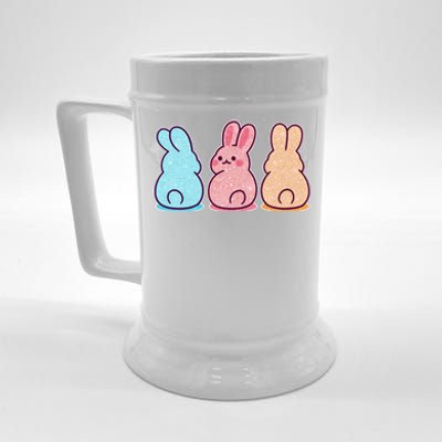 Kawaii Cute Easter Bunny Rabbits Beer Stein