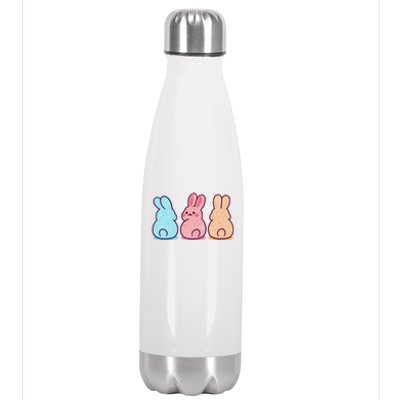 Kawaii Cute Easter Bunny Rabbits Stainless Steel Insulated Water Bottle