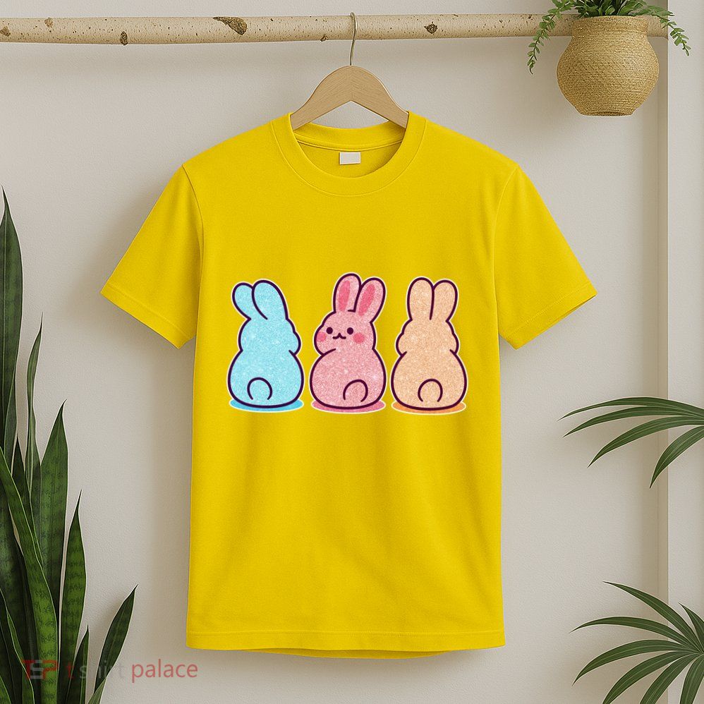 Kawaii Cute Easter Bunny Rabbits T-Shirt