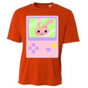 Kawaii Gamer Bunny Rabbit Cooling Performance Crew T-Shirt