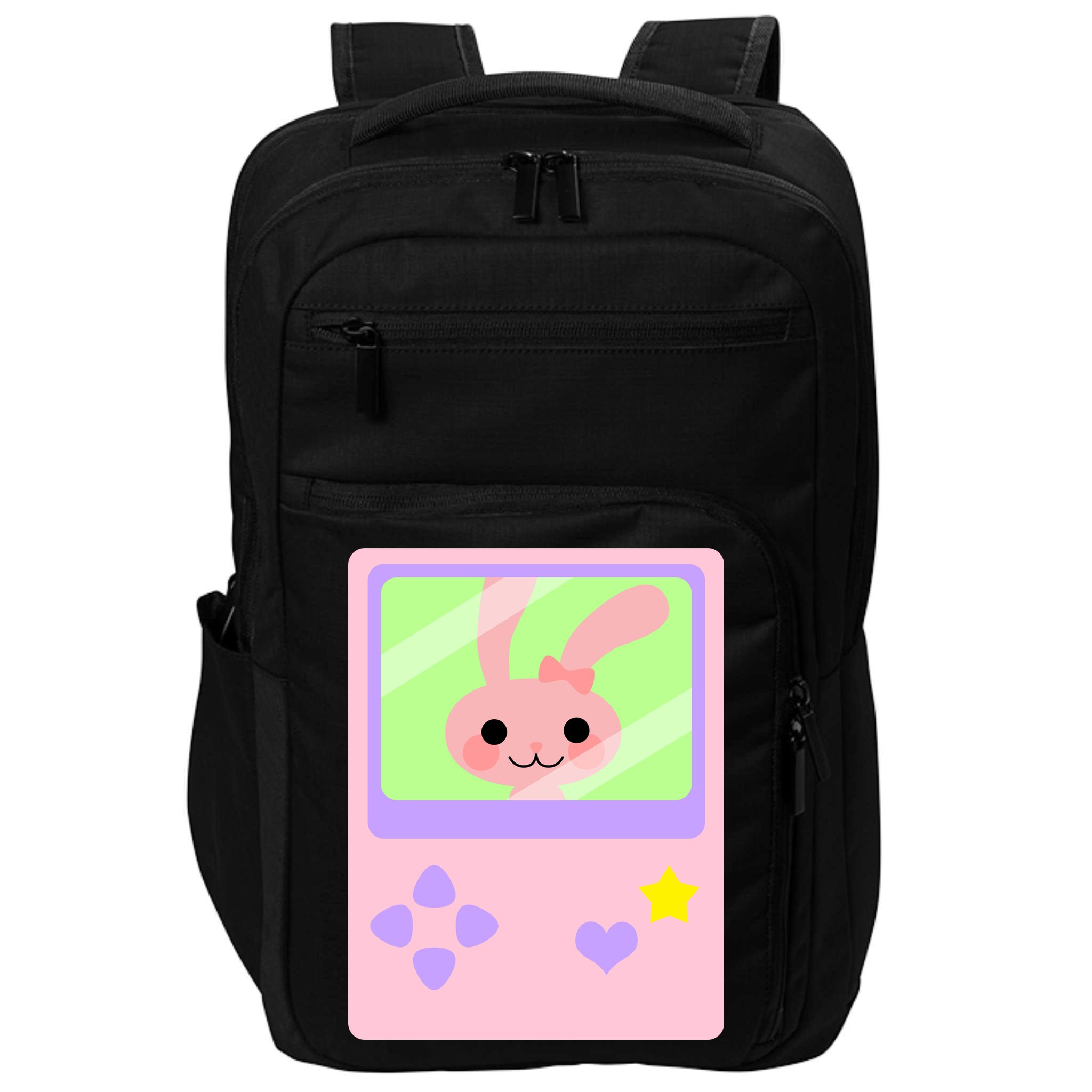 Kawaii Gamer Bunny Rabbit Impact Tech Backpack