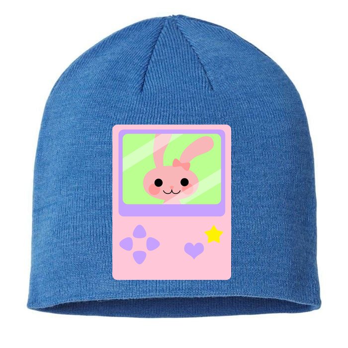 Kawaii Gamer Bunny Rabbit Sustainable Beanie