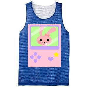 Kawaii Gamer Bunny Rabbit Mesh Reversible Basketball Jersey Tank