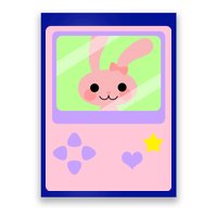 Kawaii Gamer Bunny Rabbit Poster