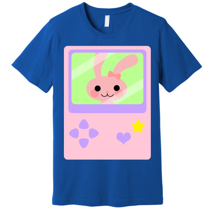 Kawaii Gamer Bunny Rabbit Premium T-Shirt