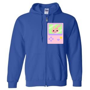 Kawaii Gamer Bunny Rabbit Full Zip Hoodie